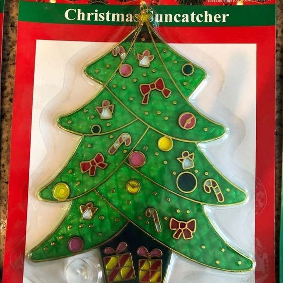 🎄 NIB VINTAGE Christmas Window sun catchers 🎄 - Picture 3 of 7